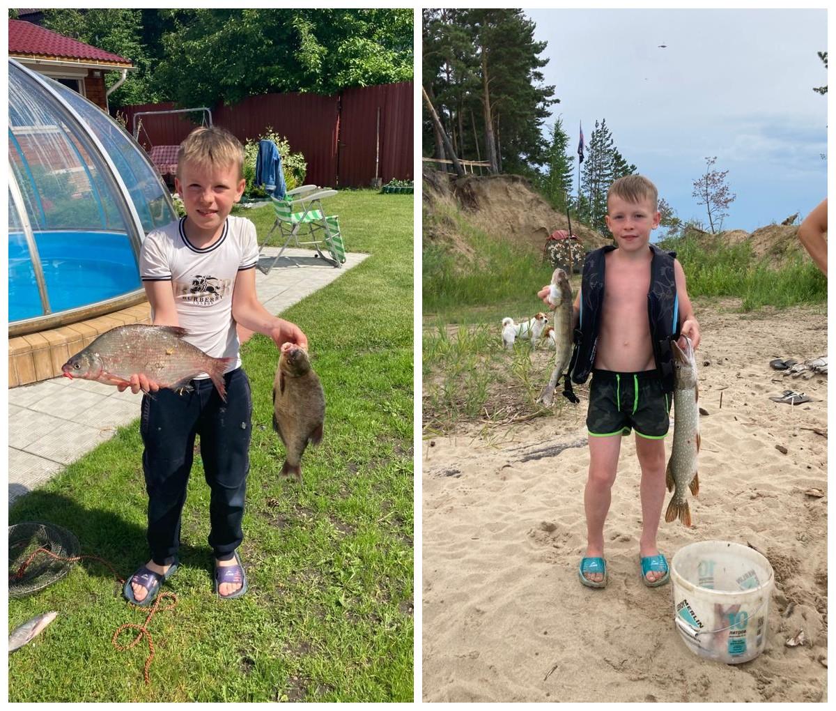 Фото «Пришлось побороться»: новосибирец с сыном поймал двух 7-килограмовых щук в Оби 2